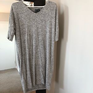 Grey Sweater Dress